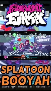 FNF: BF VS Inkling (Booyah) #shorts