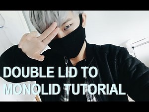 Double Lids to Mono Lids Makeup Tutorial (+ BTS RM demo)
