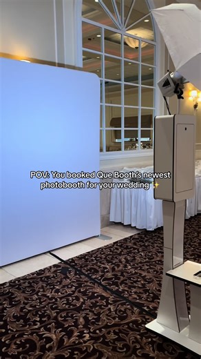 You booked Que Booth’s newest photobooth for your wedding. ✨ #2024bride #weddingtiktok #weddingtok #wedding #typ #weddinggoals #couplegoals #blacklove #luxurywedding #luxuryweddings #blackandwhite #elegantwedding #dreamwedding #weddingchallenge #weddingbudget #weddinginspo #chicagowedding #losangeleswedding #atlantawedding #floridawedding #photobooth #chicagophotobooth