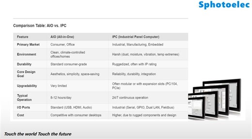 What is AIO and IPC system? AIO vs IPC comparison | Chengdu Sphotoelec Co., Ltd posted on the topic | LinkedIn