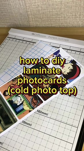 DIY Photocard Laminating Tutorial for Personalized Cards