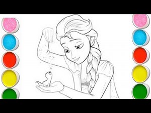 How to Draw Elsa Easy ❄️ Cute Chibi Elsa Drawing Step by Step #elsadrawing #frozen #drawing