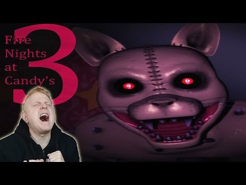 FIVE NIGHTS AT CANDY'S 3 ( FULL VERSION ) - NIGHT 3 | THE CAT COMES OUT TO PLAY | FNAC 3