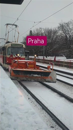 Tram Vibes#8 : Tram with snow plow| รถทำความสะอาดหิมะ