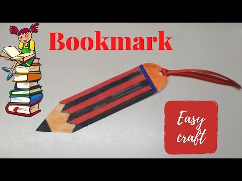 Bookmark | Pencil Bookmark | Quick & Easy Method | Fun & Easy Craft