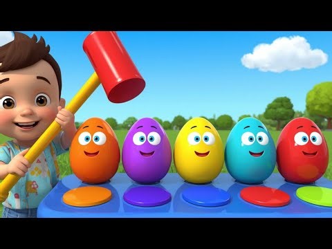 Surprise Eggs Kids Songs | Learning for Babies