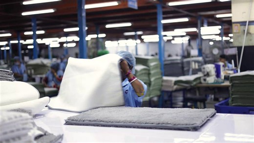 Textile, Worker, Factory Worker. Free Stock Video