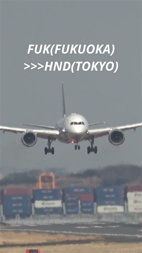 ANAのBoeing 787-9 Dreamliner(JA830A)羽田B滑走路着陸#planespotting #b787