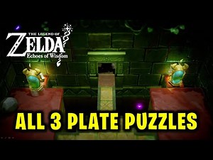 All 3 Plate / Statue Puzzles in Faron Temple | Legend of Zelda Echoes of Wisdom