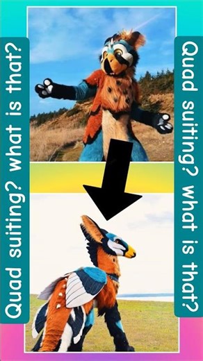 Rarest type of fursuit? All about quad suits! Audio by: @WafflesDoesArt
