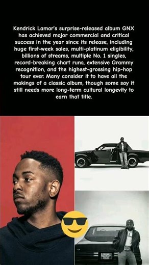 Kendrick Lamar’s GNX: The Album That Took Over 2025 But Is It a CLASSIC Yet?!#shorts