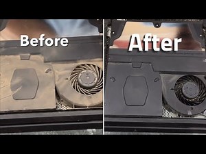 PS4 Pro Loud Fan noise easy cleaning tutorial