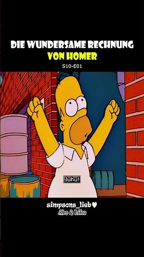Die wundersame Rechnung von Homer / S10-F01 / Simpsons / Deutsch
