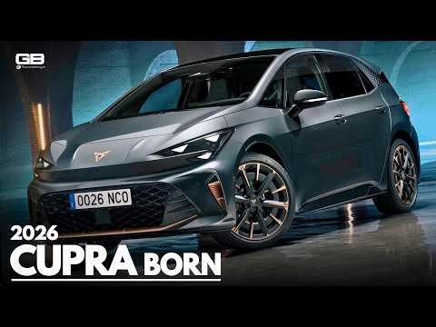 2026 CUPRA Born: 240 kW Power, 600km Range, Striking New Look