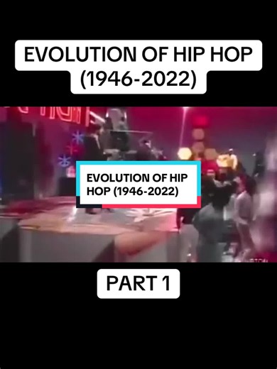 EVOLUTION OF HIP HOP (1946-2022) |PART 1 #onehitwonder #hiphopculture #musicschool #hiphopmusic #TikTokCampaign