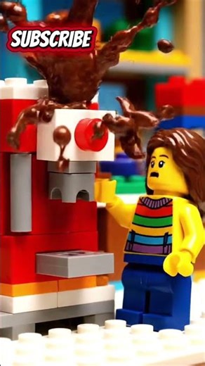 LEGO COFFEE MACHINE GOES CRAZY! ☕💥