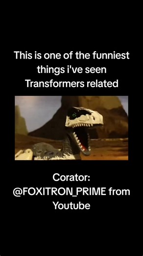 I like the stegosaurus part 😂#Transformers #funny