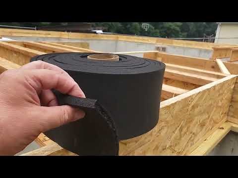 Neoprene Gasket Sill Sealer