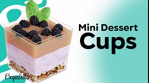 Exquisite Mini Dessert Cups With Spoons 400 Pcs - 3.6 Oz Square Plastic Dessert Cups Disposable With Tasting Spoons 200 Sets | Mini Parfait | Appetizers For Party