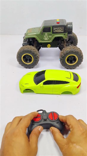 Remote control car Powered by DC motor / Remote control car with DC motor / Remote wali car / Motor