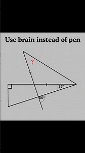 Basic mathematics Triangle problem algebra tricky problem #mathteacher #mathlover #mathfun #algebra