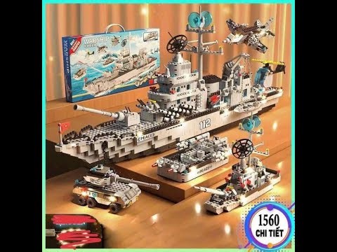 ⭐️LEGO TÀU CHIẾN 1560 CHI TIẾT CAO CẤP Chỉ 279k