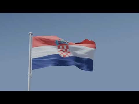 Flag of Croatia (loop)