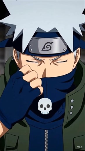 Kakashi removing mask and gets new powers ♾️ #naruto #itachi #kakashi