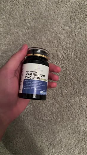 High Potency of Mangnesium Zinc Iron #tiktokmademebuylt #payday #womenshealth #wellnesssupport