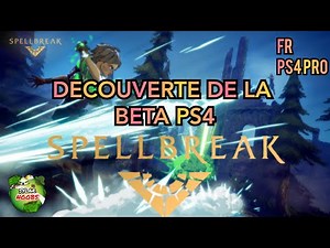 SPELLBREAK GAMEPLAY FR PS4 PRO