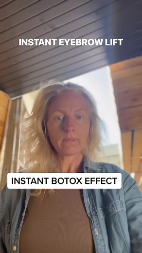 Instant Botox Effect Eyebrow Lifting Technique