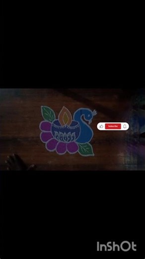 #short feed kolam with attractive new design muggulu trending