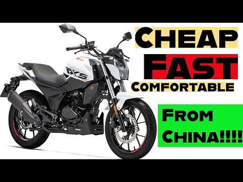 Impressive performance test of a cheap Chinese motorcycle! The Keeway RKS 125