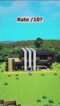1% PLAYERS Can Build This House.. 😱🔥 #MinecraftBuilds #Creative #Sigma