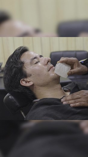 Alum Block Shaving: An ASMR Barber Experience