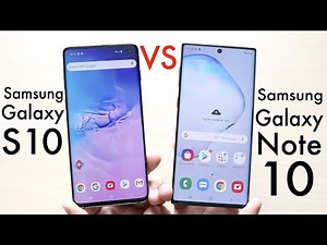 Samsung Galaxy Note 10 Vs Samsung Galaxy S10! (Comparison) (Review)