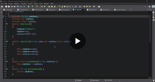 Java Encapsulation with POJO | Sandeep P J posted on the topic | LinkedIn