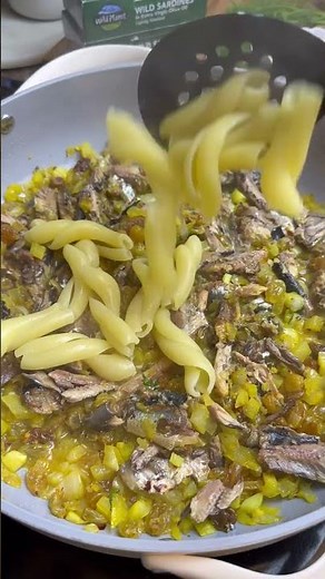 Sicilian Sardine Pasta #recipe #pasta #italianfood