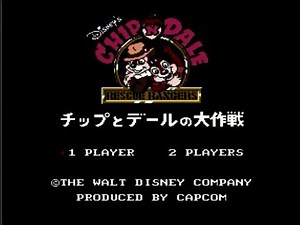 Famicom Longplay - Chip 'n Dale's Mission