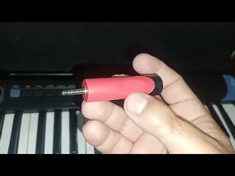 Como ligar teclado Casio na caixa de som mesa de som