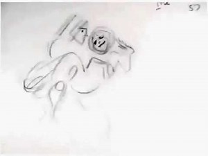 Tarzan rough Pencil Test by Glen Keane