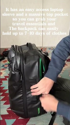 Best Waterproof Travel Backpack - Island Hopper 2.0 | @corsurf #travelessentials #travelaccessories