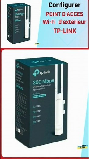 Configurer un Point d'accès WiFi d'exterieur TP-LINK (extrait)