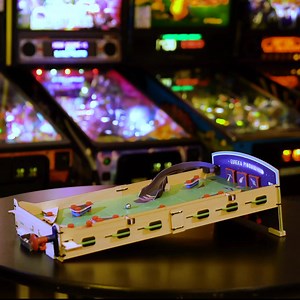 Is it game night again yet? Build a custom arcade game and learn about pinball science! Change up the gameboard to level up for a new challenge, all while exploring hands-on physics and maybe embracing a little bit of competitive spirit. 💥 [Featured: Eureka Crate Pinball Machine] | KiwiCo
