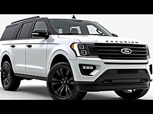 2025 Ford Excursion: The Return of the Ultimate Full-Size SUV!"