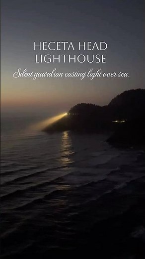 Heceta Head Lighthouse Evening Sky | Stunning Pacific Ocean Views on the Oregon Coast | Best in PNW