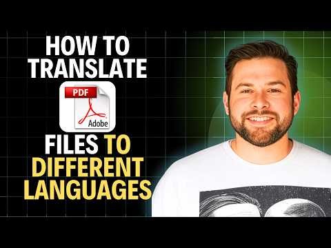 How to Translate PDF Files To Different Languages 2026 ( Detailed Tutorial )