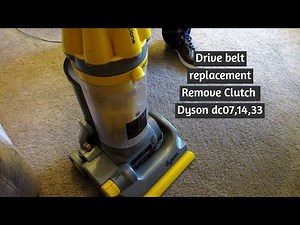 Dyson Drive belt replace dc 07,14,33