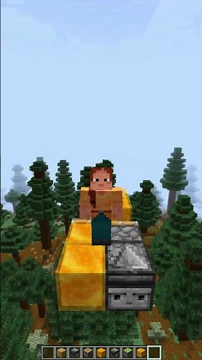 Minecraft Flying Machine Moment