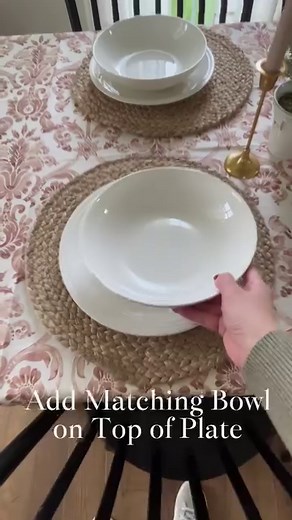 Simple & Easy Tablescape to throw together before your guest arrive!...